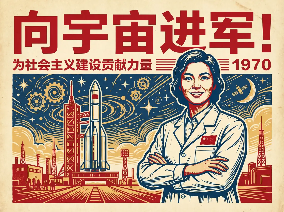 女航天工程师林斓曦同志，新时代的巾帼先锋 - 51动漫